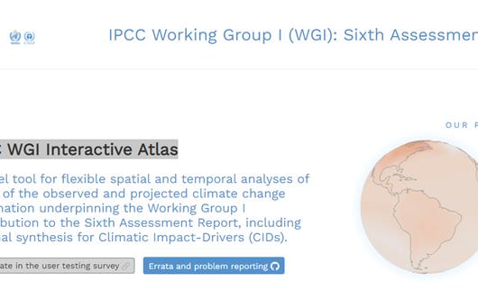 IPCC WGI Interactive Atlas