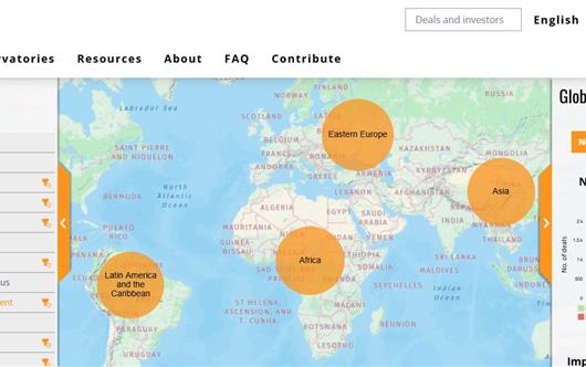 Land Matrix Initiative - Iniziativa indipendente di monitoraggio globale del territorio