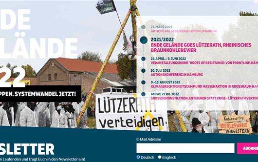 Ende Gelände 