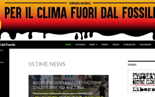 Per il Clima, Fuori dal Fossile