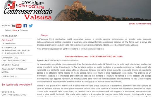 Controsservatorio Valsusa